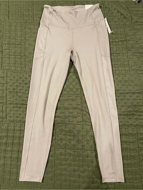 Victoria Secret High-Waist Sand Active Leggings with side pockets